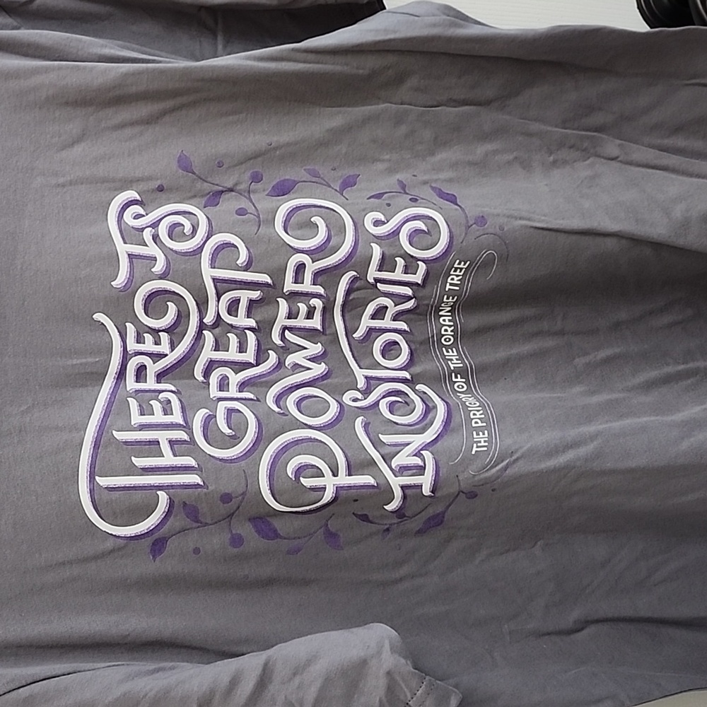XL Gray Bookish Shirt